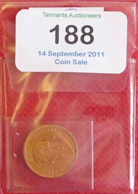 Lot 188 - South Africa Gold Half Pond 1897, minor mark on bust otherwise VF+