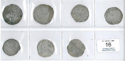 Lot 16 - Charles I: 2 x Halfcrowns, MM tun, horse & centre of shield weakly struck but good detail in...