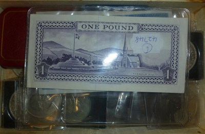 Lot 116 - Miscellaneous English & Foreign Coins, including: 10 x crowns - 1935, 1951 (no cert or BofI) ,...