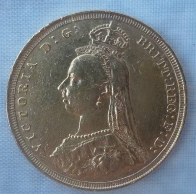 Lot 197 - Sovereign 1888s, contact marks otherwise GFine