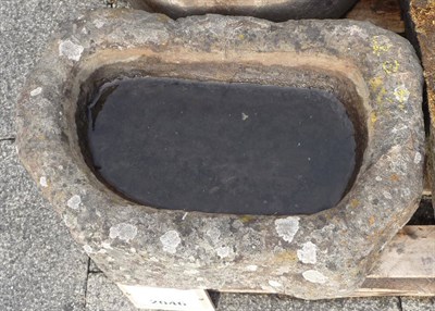 Lot 2046 - A Small Rectangular Trough, 61cm by 40.5cm by 18cm