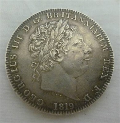 Lot 247 - Crown 1819 LX, a few minor surface marks/edge imperfections otherwise attractively toned with...