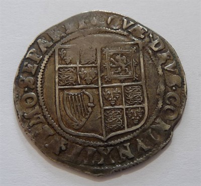 Lot 18 - James I Shilling, 2nd coinage, 4th bust, MM escallop; good detail in bust & well struck shield,...