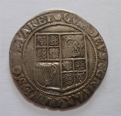 Lot 24 - James I Shilling 2nd coinage, 3rd bust, MM rose, facial features weak but good shield and full,...