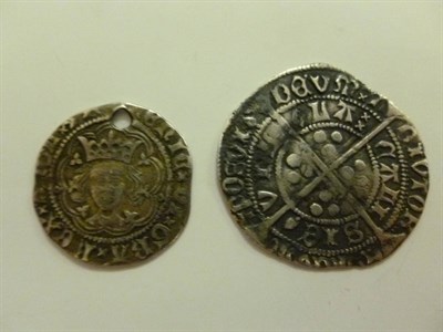 Lot 30 - Henry VI Groat, Calais Mint, MM cross patonce/plain cross, pinecone-mascle issue but a rare...