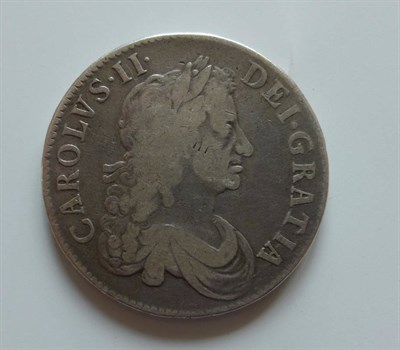 Lot 98 - Charles II Crown 1671 V.TERTIO, 3rd bust, minor marks, good edge, lightly toned  AFine/Fine+