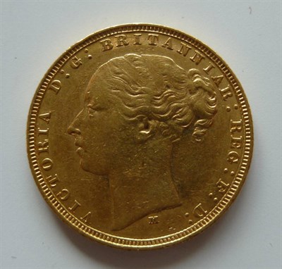 Lot 174 - Sovereign 1882M, small BP and horse with short tail, minor contact marks,  lustrous  VF