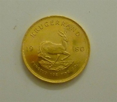 Lot 182 - South Africa Krugerrand 1980, ABU