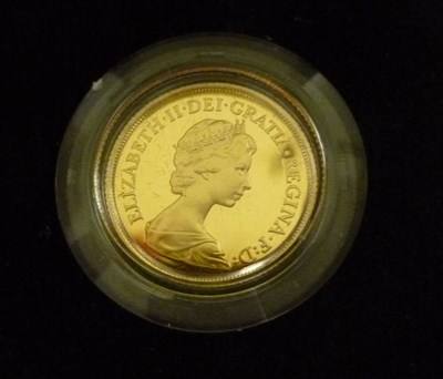 Lot 226 - Proof Sovereign 1981, in wallet of issue, FDC