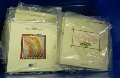 Lot 229 - 41 x UK Brilliant Uncirculated sets: 3 of each year 1983 to 1994 inclusive (but 6 x 1991) and...