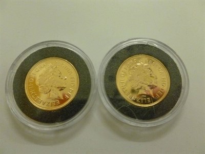 Lot 256 - 2 x Sovereigns  2009 and 2010, both BU