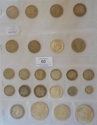 Lot 60 - Germany, 3rd Reich, a Collection of Silver Coins comprising: 5 x 5 marks: 1934A 'Garrison...