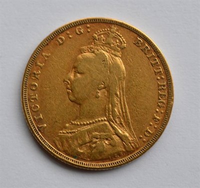 Lot 119 - Sovereign 1890, contact marks o/wise Fine