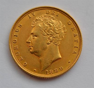 Lot 203 - George IV Sovereign 1829, GVF/AEF