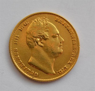 Lot 205 - William IV Sovereign 1832, minor marks/hairlines AFine