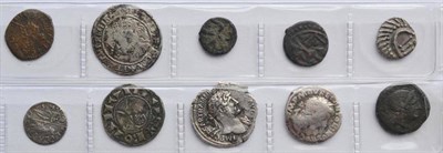 Lot 4 - A Mixed Group of Ancient, Medieval & Later Hammered Coins comprising: Roman Republic: bronze...