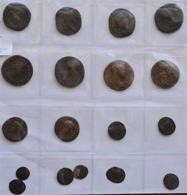 Lot 5 - Roman Imperial, 18 x Bronzes comprising: 8 x sestertii  including: Philip I rev. SAECVLARES...