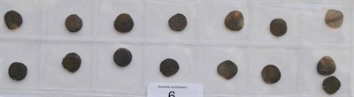 Lot 6 - Anglo-Saxon: Kings of Northumbria & Archbishop Wigmund of York, a collection of 15 x copper...