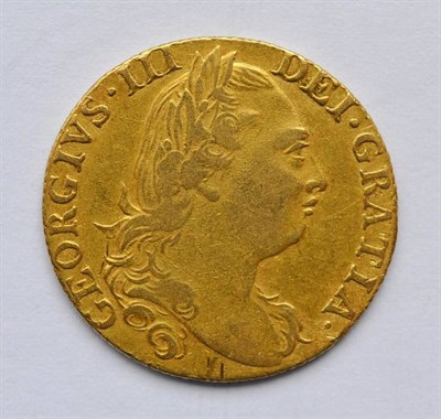 Lot 36 - George III Guinea 1774, 4th head, hairlines & minor marks, good edge, GFine to AVF