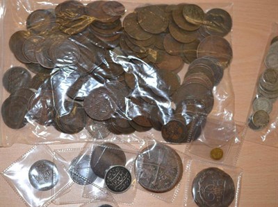 Lot 50 - 230+ Foreign Coins (virtually all 17th to 19th century), including Egypt gold 5 qirsh AH1277...