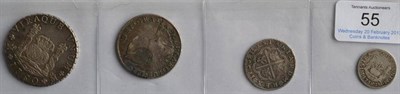 Lot 55 - Mexico, 8 Reales 1760 MM (Charles III), good edge/surfaces, underlying lustre VF, Bolivia 4...