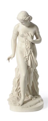 Lot 70 - Musidora, after William Theed, for the Ceramic and Crystal Palace Art Union, 1876, as a...