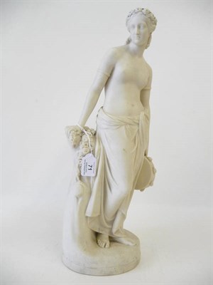 Lot 71 - Dancing Girl Reposing, after William Calder Marshall, for the Art Union of London, 1848,...