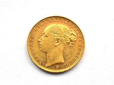 Lot 21 - Sovereign 1886M, minor edge imperfections o/wise lustrous AEF