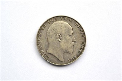 Lot 78 - Edward VII Halfcrown 1905, obv. light contact marks & faint scratches on bust & in field, tiny edge