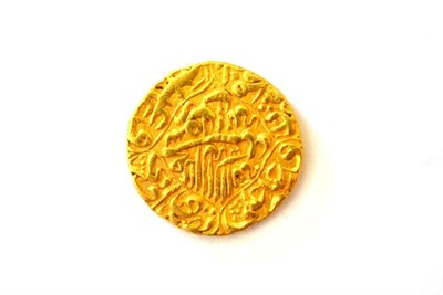 Lot 14 - India, Mughal Empire, Gold Mohur of Shah Jahan, AH1052 (1637AD), Akbarabad Mint, 10.91g, (KM258.1)