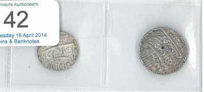 Lot 42 - Mughal Empire, Shah Jahan AH1037-1068 (1628-1658AD) Silver Half Rupee, Surat Mint(?) yr1 5.67g,...