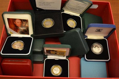 Lot 51 - A Collection of 19 x Silver Proof £2 Coins comprising: 1986, 1994, 1995(x2), 1996, 1997/1998...