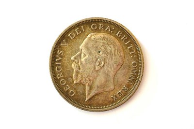 Lot 81 - Proof Crown 1927, olive tone, VF to GVF