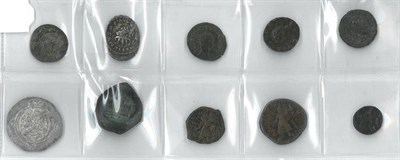 Lot 14 - Miscellaneous Hammered Coins comprising: Roman Imperial: Gallienus 4 x antoniniani: (1) rev....