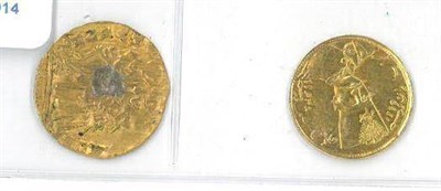 Lot 67 - 2 x Gold Coins: Venice, Gold Zecchino (140 soldi) of Doge Pietro Grimani 1741-52; obv. DVX...