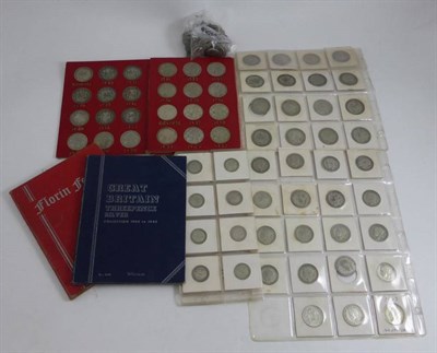 Lot 78 - £14.55 Face Value Pre-47 Silver & £1.75 Face Value Pre-20 Silver, loose & in album leaves...