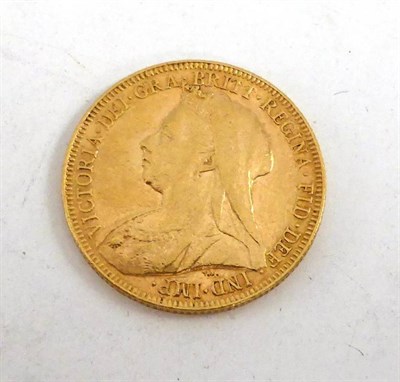 Lot 94 - Victoria Sovereign 1893, numerous contact marks o/wise GFine to AVF