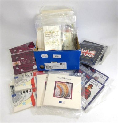 Lot 128 - A Collection of 30 x RM Brilliant Uncirculated Sets comprising:  2 x 1983 & 2 each of 1986 to...