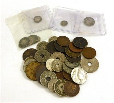 Lot 140 - Miscellaneous Lot including: Maundy penny 1822 EF, Maundy twopence 1838 AEF/EF, Maundy...