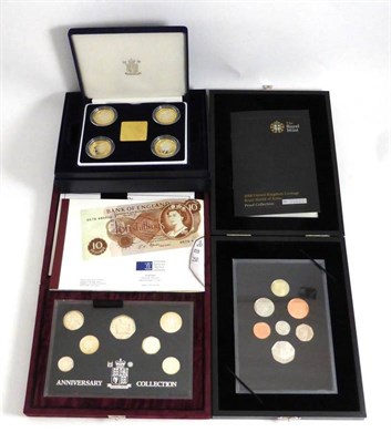 Lot 171 - 3 x RM Commemorative Proof Sets comprising: Commonwealth Games 4-coin £2 set 2002, all...