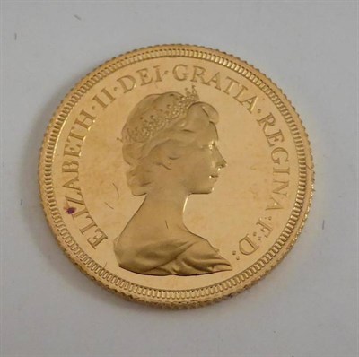 Lot 210 - Proof Sovereign 1979, in wallet of issue, FDC