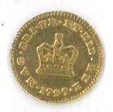 Lot 258 - George III, Gold Third Guinea 1797, possibly ex-mount, contact marks GFine