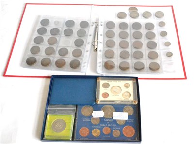 Lot 22 - A Ring-Binder Containing a Collection of English Silver, CuNi & Bronze Coins comprising: CuNi £5