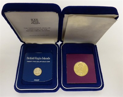 Lot 98 - British Virgin Islands Gold Proof 100 Dollars 1980 '400th Anniversary of Drake's...