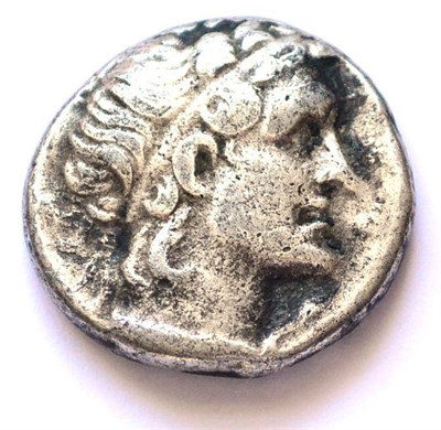 Lot 7 - Ptolemaic Egypt, Ptolemy XII Silver Tetradrachm, obv. head of Ptolemy I, rev. eagle standing on...