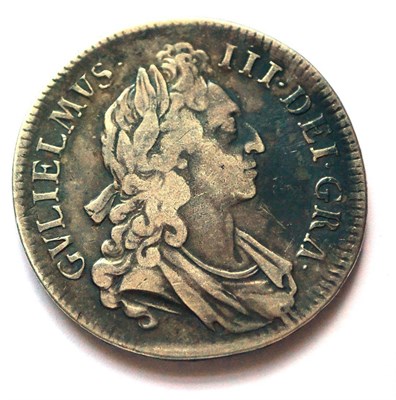 Lot 76 - William III Crown 1696 OCTAVO, 1st bust, minor marks, light scratches, good edge, GFine or+