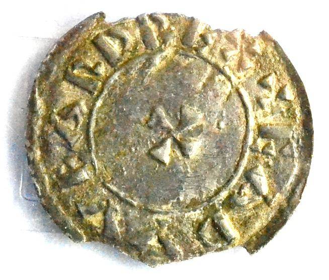 Lot 12 - Edward the Elder Silver Penny, small cross type with moneyer's name on rev. in two lines; obv....