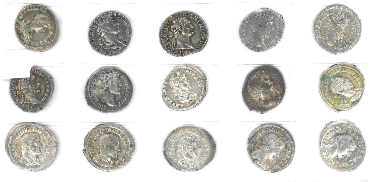 Lot 47 - Roman Imperial, 15 x Silver Denarii (14 x different emperors) comprising: Geta (as Caesar) rev....