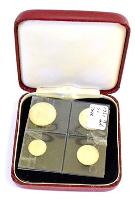 Lot 86 - George V, Maundy Set 1931, 4d, 3d, 2d & 1d, lustrous AFDC, in a red leatherette case