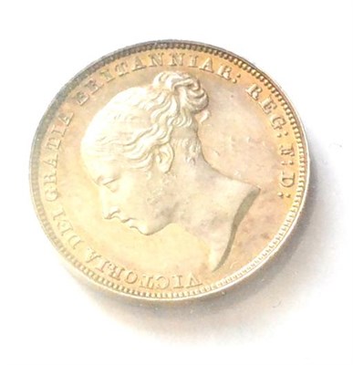 Lot 93 - Victoria, Sixpence 1839 Plain Edge Proof, light golden tone, VERY RARE EF or+